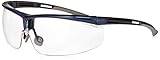 Honeywell T5900WBL Adaptec Safety Glass, Wide, Dark Blue Frame, Clear Lens (Pack of 50) by Honeywell