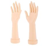 SM SunniMix マネキン手 女性 ハンドトルソー マネキンハンド 手の模型 ハンドモデル ジュエリー 手袋 ディスプレイ