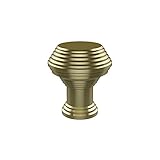 Allied Brass E-1-SBR Designer Cabinet Knob, Satin Brass [並行輸入品]