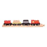 Bigjigs Rail BJT182 Freight Train [並行輸入品]