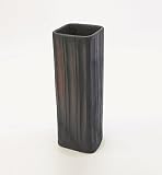 【信楽焼　壱彦】花器　HK-408　つばき -TSUBAKI-　サイズ　巾125mm×奥行き125mm×高さ380mm