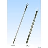 安藤計器 金属ケース入り水温計 (17cm) 10-B10