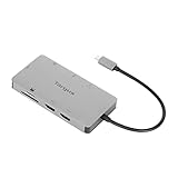 【日本正規代理店品】Targus DOCK423 ターガス ドッキングステーション 4K解像度(4096 × 2160p) 2画面 HDMI出力 USB TypeCポート接続 100W(20/5A) パススルー 電源供給 高速充電 5Gbps 転送速度 ギガビットLANポート搭載