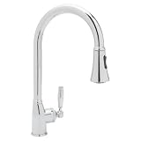 Rohl mb7928lmapc-2マイケル・バーマンキッチン蛇口with Pull Downスプレー、クロム