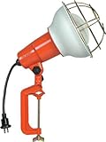 [3704149]ハタヤ　防雨型作業灯　リフレクターランプ２００Ｗ　１００Ｖ接地付５ｍ　バイス付 RE205K
