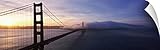 キャンバス上需要壁Peel「ゴールデンゲートブリッジ壁アートプリントSan Francisco CA 90" x 28" 29853_14_90x28_none