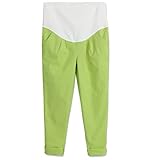 Linyuan ファッション Maternity パンツ Pants Pregnancy Trousers Pregnant Women Flax Clothes 3081-1