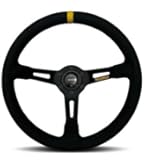 Amazon | MOMO(モモ) ステアリング ドリフト 33パイ BK/スエード D-20