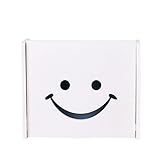 Jinbs WiFiルーター ボックス 壁掛け 配線 収納 ケーブルボックス WiFi BOX PVCボード製 インテリア スマイル 幸運の猫 クローバー 24*8.4*20cm