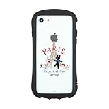 グルマンディーズ リサとガスパール iPhone SE (第3世代/第2世代) / 8 / 7 / 6s / 6 (4.7インチ) 対応 ハイブリッドクリアケース パリ COS-152A