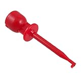 uxcell フック　テスト　マイクロフック　クリップ　5.5 x 1 x 1 cm 　レッド