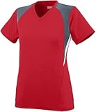 Augusta Sportswear 1296 Girls ' Girls ' Mysticジャージー L レッド