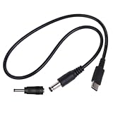 タイプ C PD 充電ケーブル、9V 5V 12V 15V 20V デバイス用、USB C から 5.5x2.1mm 3.5x1.35mm 電源コード、放送機器用