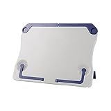 Yicdfur 楽譜スタンド卓上 譜面台 折りたたみ 音楽スタンド ポータブル楽譜スタンド ブックスタンド 書見台 タブレット (ホワイト)