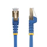 StarTech.com カテゴリ6a LANケーブル 10m ブルー ツメ折れ防止RJ45コネクタ CAT6aイーサネットケーブル 6ASPAT10MBL