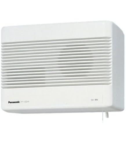 Amazon.co.jp: パナソニック 換気扇【FY-12WJ-W】 Q?hiファン（熱 