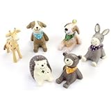 Amazon Scgeha 犬 置物 インテリア 小さい オブジェ ワンちゃん 戌年 ミニサイズ 12匹 セット 置物 オブジェ オンライン通販