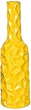 Urban Trends Collection 30953 Ceramic Vase Yellow 16 in. H