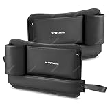 エクストレイル 車用ドリンクホルダー車用サイド収納ボックスシートポケット エクストレイル T33系 T32系 車用サイド収納ボックスシートポケット カーシート隙間収納ボックス 車内 収納ケース 小物収納(（運転席用と助手席用/2個，ブラック）)