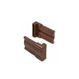 Levolor Rustic Oak Real Wood Return (One Set of Left & Right) [並行輸入品]