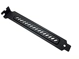Maximum Steel Profile Expansion Vented PCI Slot Cover plate - 10 Packs - Black [並行輸入品]
