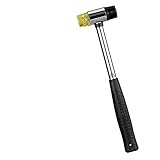 amtion軽量Mallet double-faceソフトゴムとプラスチックハンマーPefect GunsmithingレザークラフトDIYのプロジェクトの家庭用ツール1個