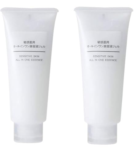 Amazon.co.jp: MUJI 無印良品 敏感肌用オールインワン美容液ジェル(大