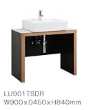 ジャニス　ラインテーブルシリーズ　オンボード化粧台　スクエアラインテーブル　一般地・寒冷地兼用　【LU901TSDR-BW1】