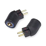 cooyin HD800-HD580 変換コネクター コネクターキット HD800(オス) to HD580(メス) 音質劣化なし簡潔 精緻 線材テスト作業用 ミニタイプ SENHEISER用 HD800 HD800S HD820などに対応 2個セット