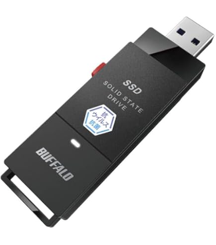 BUFFALO 250GB USB3.2 スティック型SSD バッファロー USB3.2(Gen1)ポータブルSSD スティック型 250GB