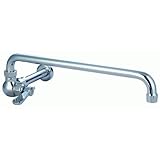 AA Faucet Single Wall Mount Wok Range Manual No Lead Faucet with 14 Swivel Spout by AA Faucet