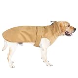 MAMORE 犬 レインコート 防水 撥水 通気 ジャケット 犬カッパ ペット雨具 防風 着脱簡単 リード穴付き 梅雨対策 夜間反射 調節可 小型 中型 大型犬用 四季通用 (カーキ, 3XL)