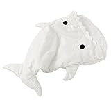 Lutents ベビー布団　可愛いサメ寝袋 おくるみ　ベビー 赤ちゃん 子供用　スリーピングバッグ 寝具 子供用　シュラフ　ブランケット 寝冷え防止　暖かい　春秋用　赤ちゃん対応　柔らかい肌触り (ホ