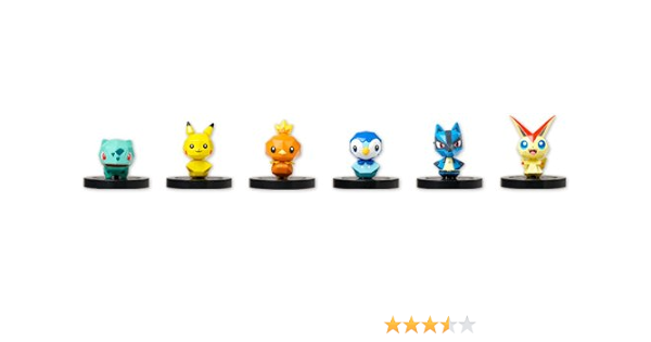 Amazon Co Jp ポケモンスクランブルu Nfcフィギュア６体セット おもちゃ
