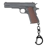 WoSporT 1911キーチェーン 1/4スケール モデルガン ブラック