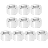 アルミ スペーサー 10個 M4 内径4.2mm×外径8mm×長さ5mm ネジスタンドオフブッシング プ レーン仕上げの丸型スペーサー ネジ ボルト