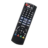 ブルーレイ リモコン N2QAYB001037 fit for Panasonic Diga 交換用 ブルーレイ DVDプレーヤー レコーダー DMP-BD81 DMP-BD85 DMP-BD85-K DMP-BD88-K DP-UB45-K DMP-BD90-K DMP-BD88