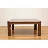 折りたたみこたつテーブル/折れ脚テーブル 本体 【正方形/80cm×80cm】 ナチュラル 木製/天然木 高さ調節可 継脚式 UV塗装