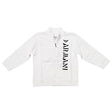 [アルマーニジュニア] ARMANI JUNIOR 長袖ジップアップ トレーナー HXB612WWHT 4Aサイズ