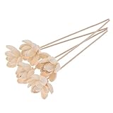 ディフューザースティック ウッドスイレンの花籐リードエッセンシャルオイルアロマディフューザースティック ホーム リビングルーム芳香 5個セット