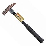 王将 板金ハンマー ブロンズ板金ハンマー(グラス柄) 18mm