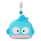 サンリオ(SANRIO) フェイス形パスケース＆ポーチ ハンギョドン 綿・PVC・スチール・ポリエステル 定期入れ リール付き 小物収納 対象年齢15才以上 303364