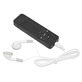 ミニ MP3 プレーヤー ポータブル 携帯音楽プレーヤー USBダイレクトプレーヤー 語学学習 音楽再生 イヤホン付き 最大64GB 耐腐食性 省エネ 操作簡単 黒