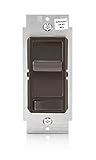 Leviton 6674-p0 W SureSlideユニバーサル150ワットLED and CFL / 600-watt白熱ディマー 4 Pack 6674-P0B-4pk