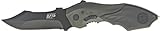 Smith & Wesson Magic Assistブラックステンレスドロップポイントポケットナイフ – swmp5l