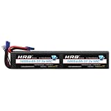 HRB 12S 5000mAh 44.4V 50C EC5リチウムポリマー電池互換RC自動車、RC航空機、RCヘリコプター、RC四回転翼機