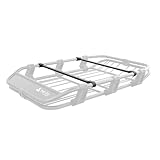 Terzo テルッツォ (by PIAA) 2本入 【マルチジョイントバー】 ブラック [ルーフバスケットタフスタイル用] EA323