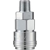 長堀工業:ナック ワンタッチカップリング AT型 鉄スリーブ メネジ取付用 CAT22SM 型式:CAT22SM