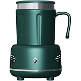 急速冷却カッカップ容量：330ml プ 缶クーラー ポータブル -9～58℃保温・保冷 USB ドリンククーラー ドリンクホルダー コップクーラー 静音 省エネ 卓上用 小型 超軽量オフィス 在宅勤務 ビール アウト日本酒 炭酸飲料 など適用 持ち運び便利