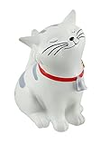 Whimsy Coin Bankホワイト子猫6インチTall